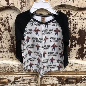 Made by Molly 2T Valentines Shirt